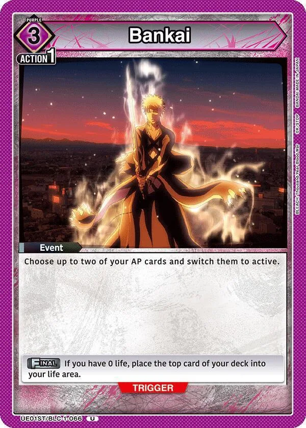 Bankai card front