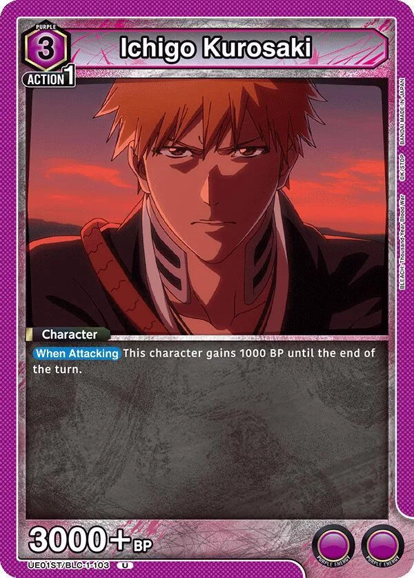Ichigo Kurosaki (103) card front