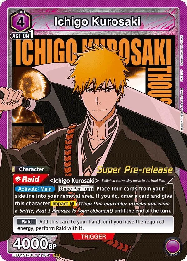 Ichigo Kurosaki (104) card front