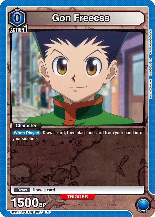 Gon Freecss (005) card front