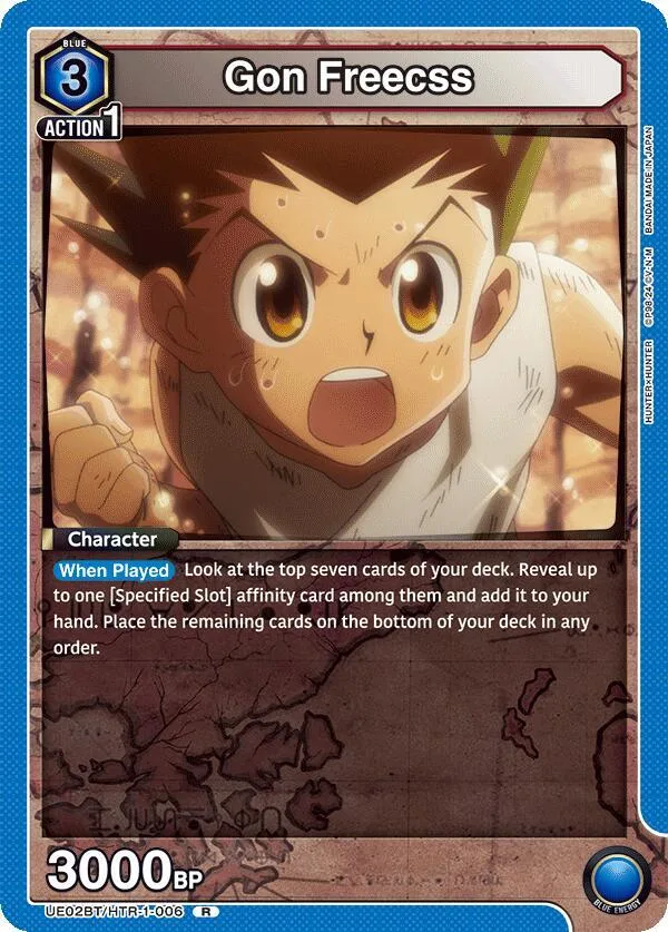 Gon Freecss (006) card front