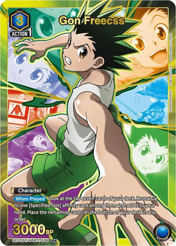 Gon Freecss (006) (R*) card front