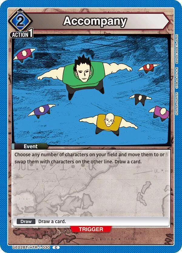 Accompany card front
