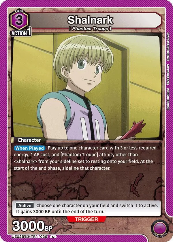 Shalnark card front