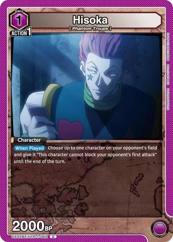 Hisoka (042) card front
