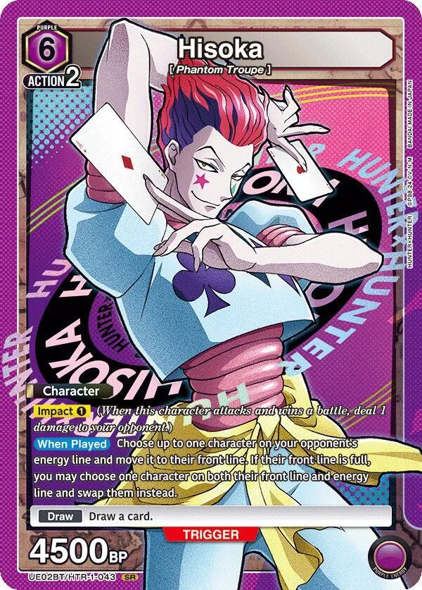 Hisoka (043) card front