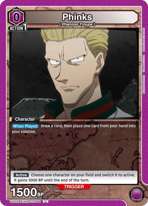 Phinks card front