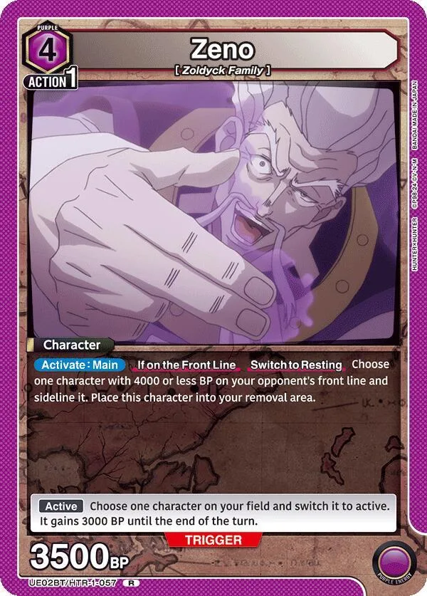 Zeno card front