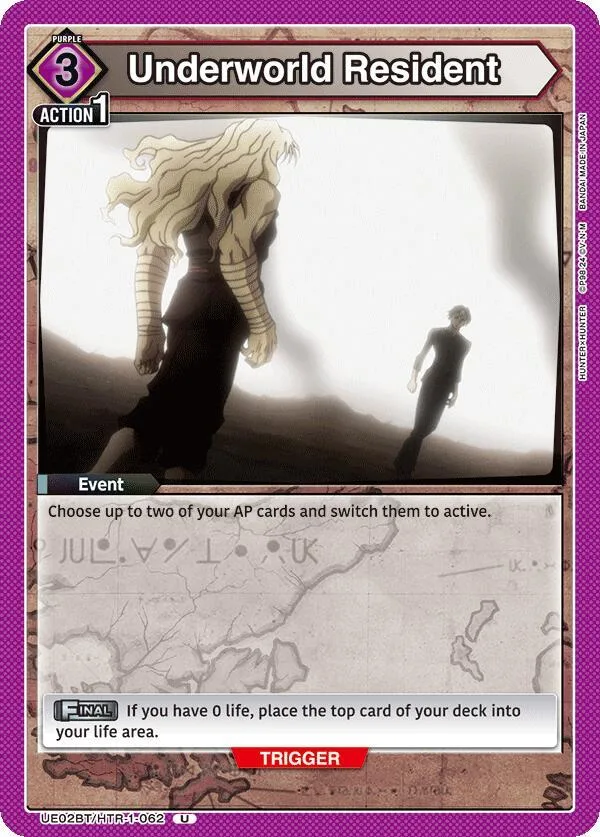 Underworld Resident card front