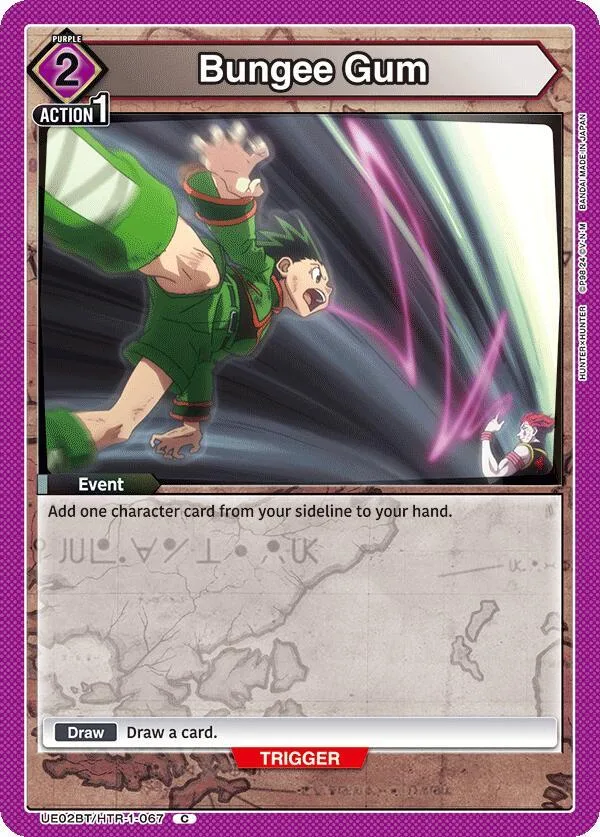 Bungee Gum card front