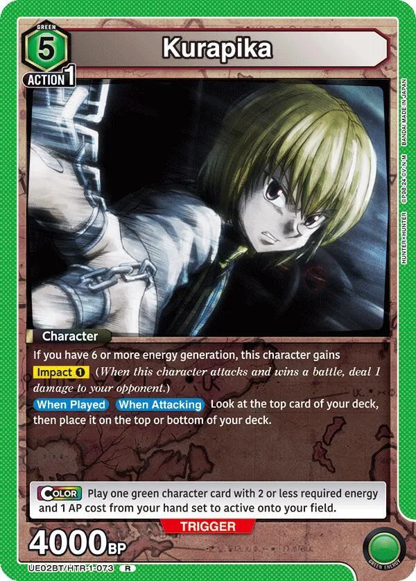 Kurapika (073) card front