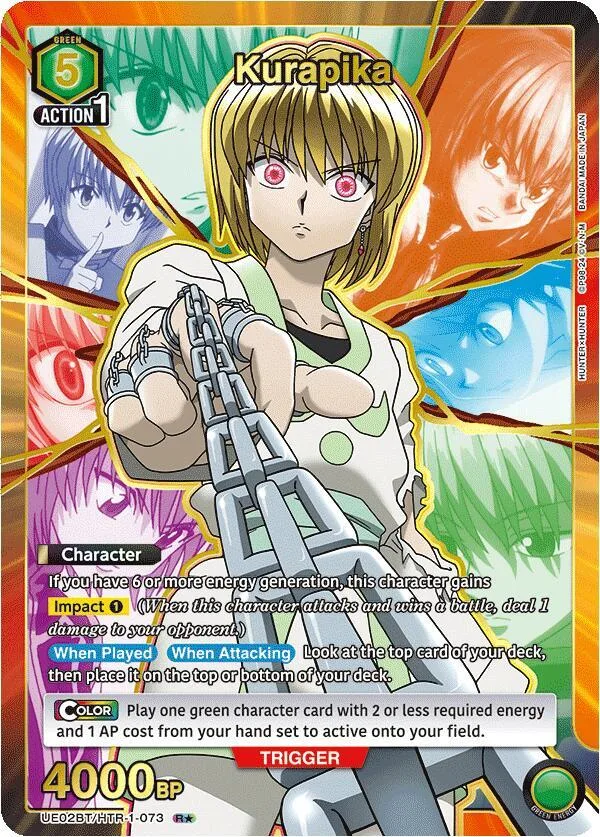 Kurapika (073) (R*) card front