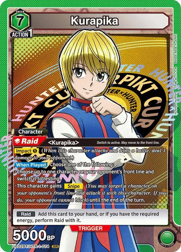 Kurapika (074) card front