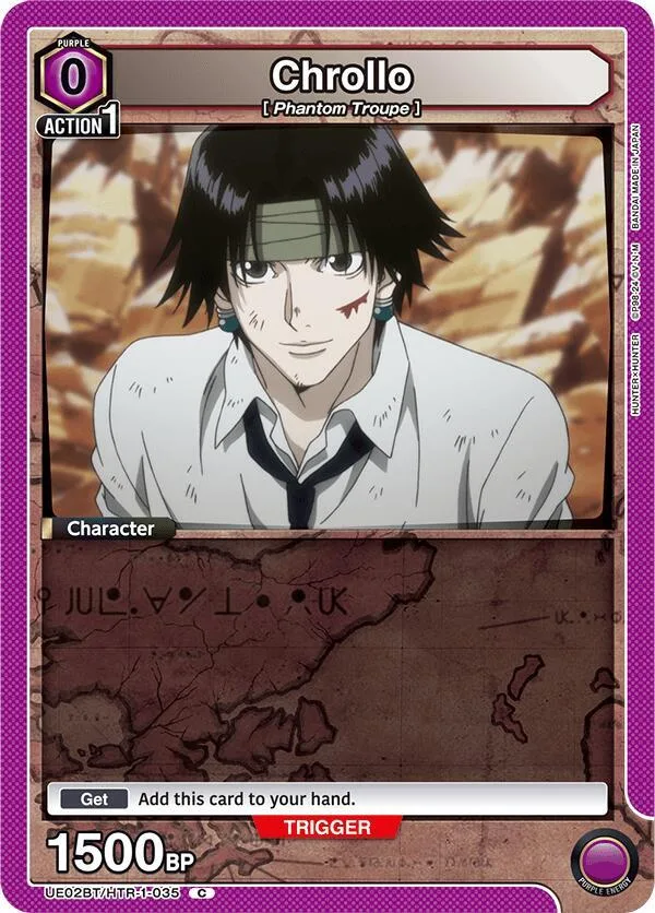 Chrollo (035) (Box Topper Foil) card front