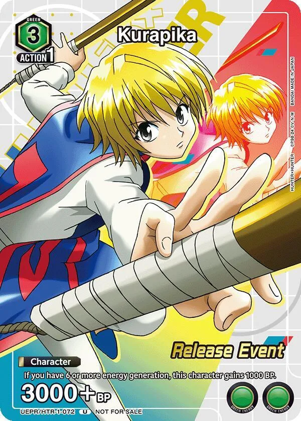 Kurapika (Release Event Participation) card front