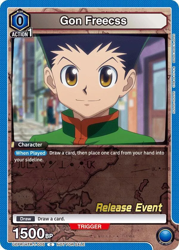 Gon Freecss (005) card front