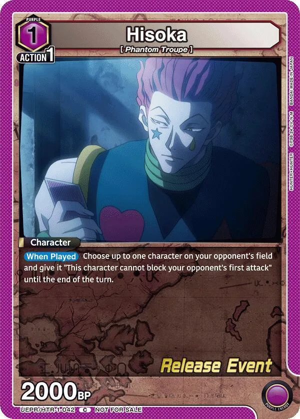 Hisoka (042) card front