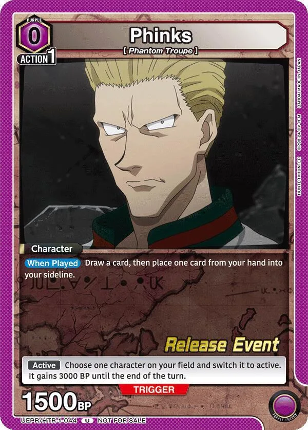 Phinks card front
