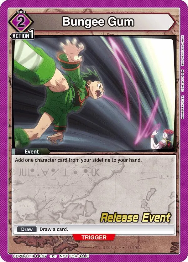 Bungee Gum card front