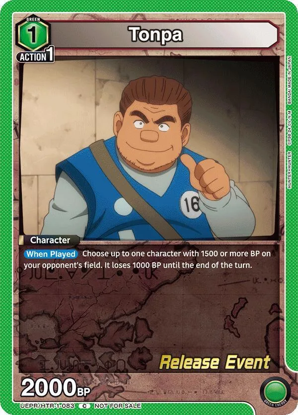 Tonpa card front