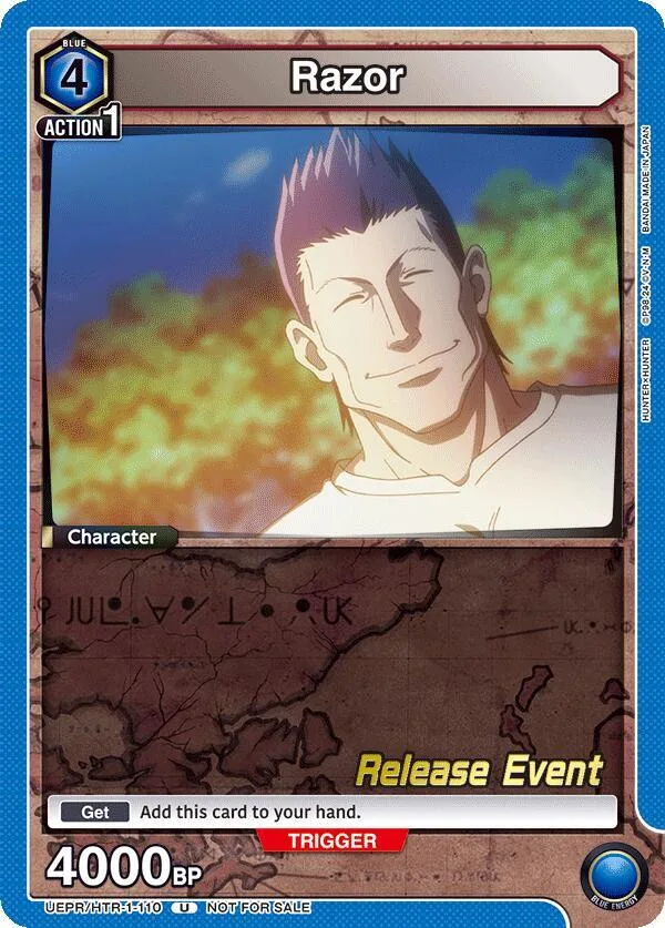 Razor (110) card front