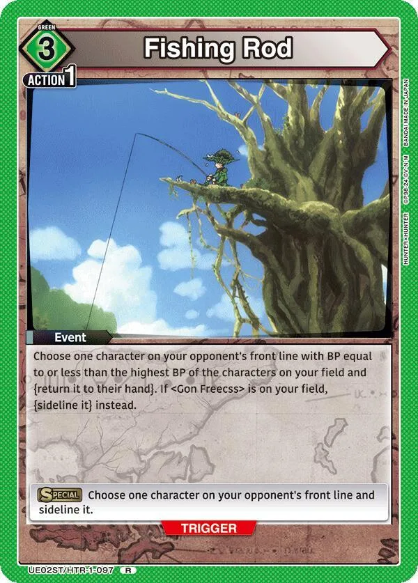 Fishing Rod card front