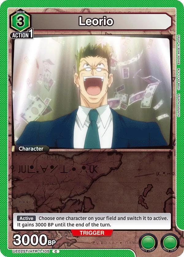 Leorio (105) card front
