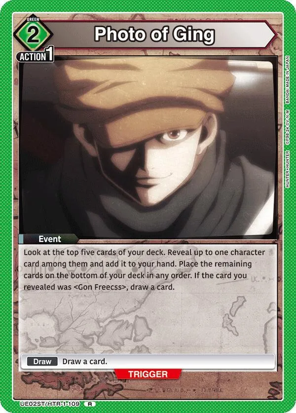 Photo of Ging card front