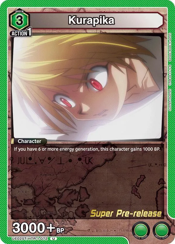 Kurapika card front