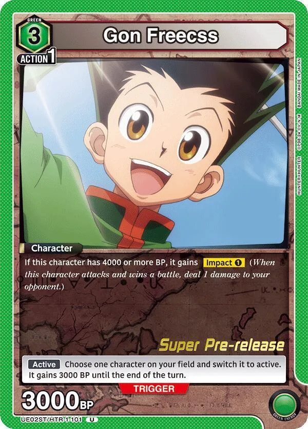 Gon Freecss (101) card front
