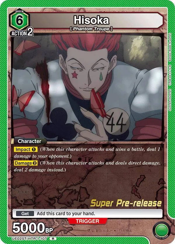 Hisoka card front