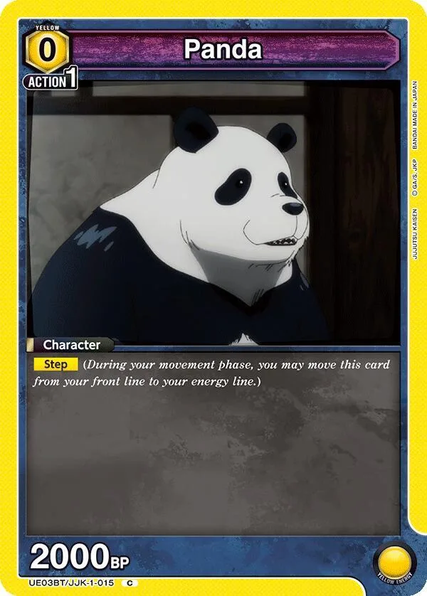 Panda (015) card front