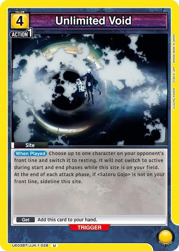 Unlimited Void card front