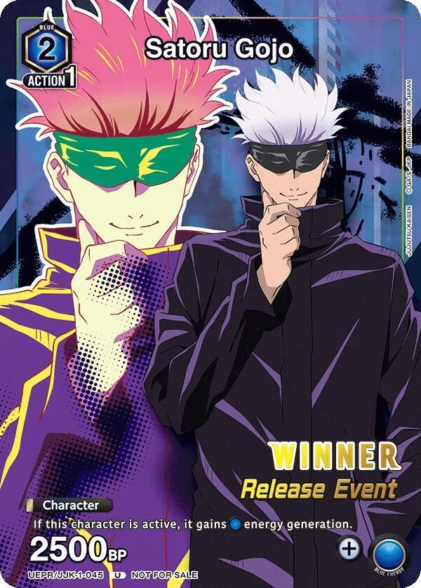 Satoru Gojo (Release Event Winner) card front
