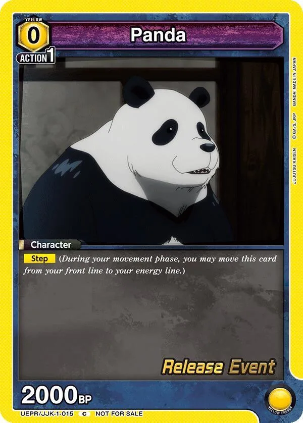 Panda (015) card front
