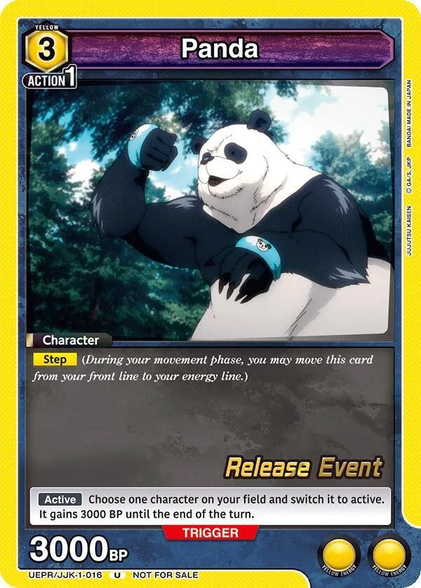 Panda (016) card front