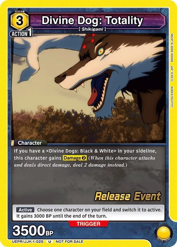 Divine Dog: Totality card front