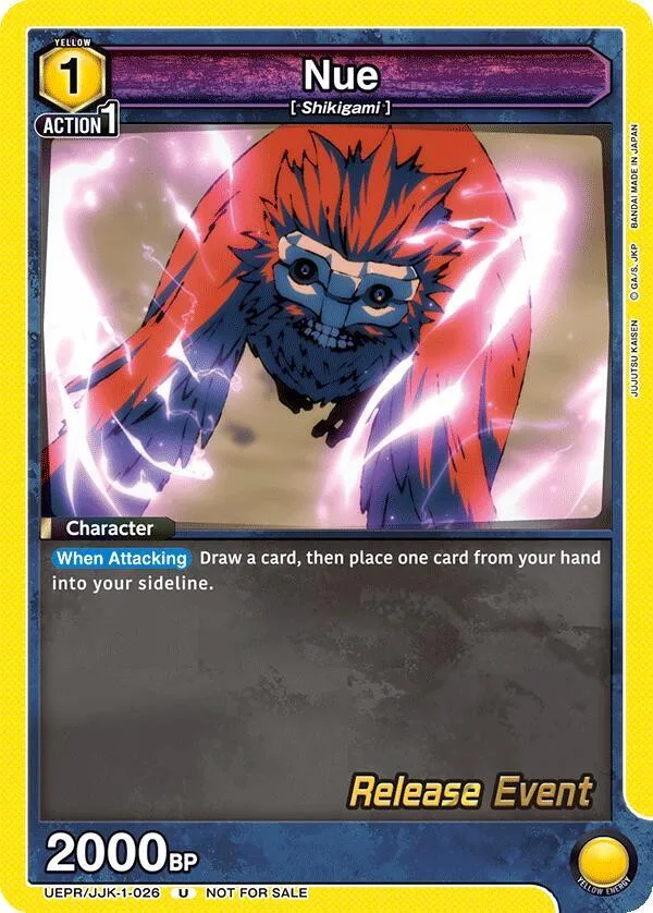 Nue card front