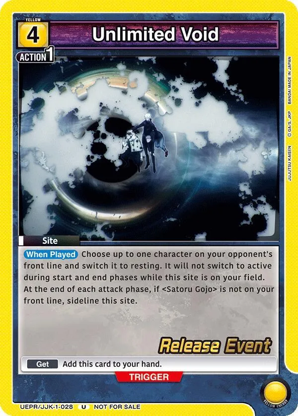 Unlimited Void card front