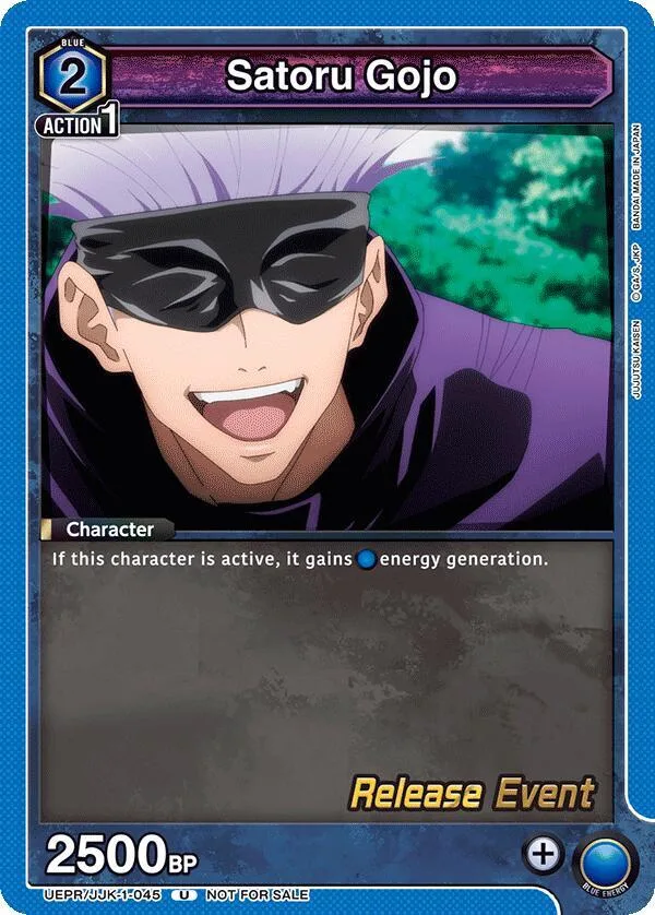 Satoru Gojo (045) card front