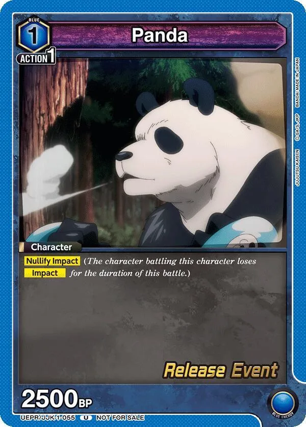 Panda (055) card front