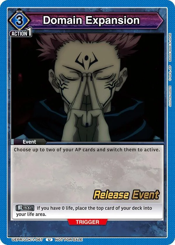 Domain Expansion (067) card front