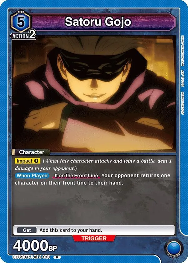 Satoru Gojo (103) card front