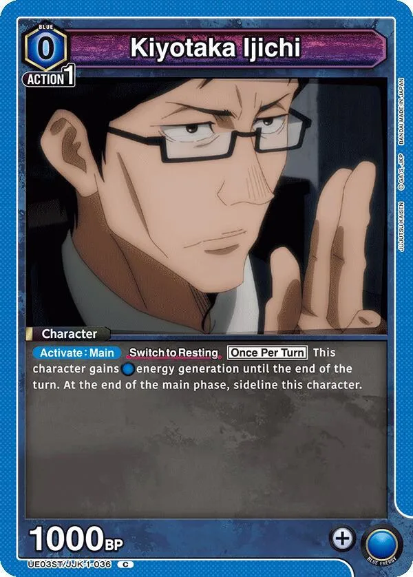 Kiyotaka Ijichi card front