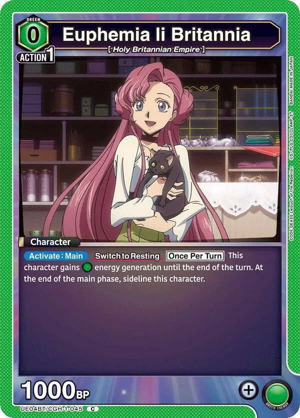 Euphemia li Britannia (045) card front