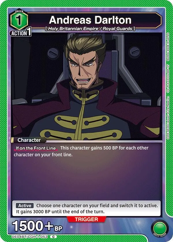 Andreas Darlton card front