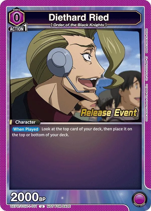 Diethard Ried card front