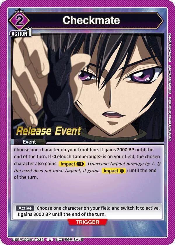 Checkmate card front