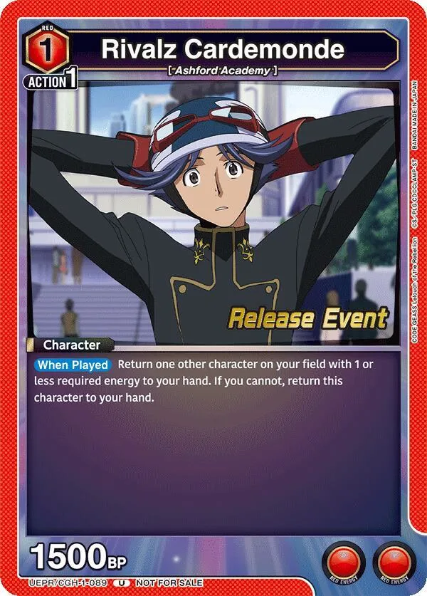 Rivalz Cardemonde card front