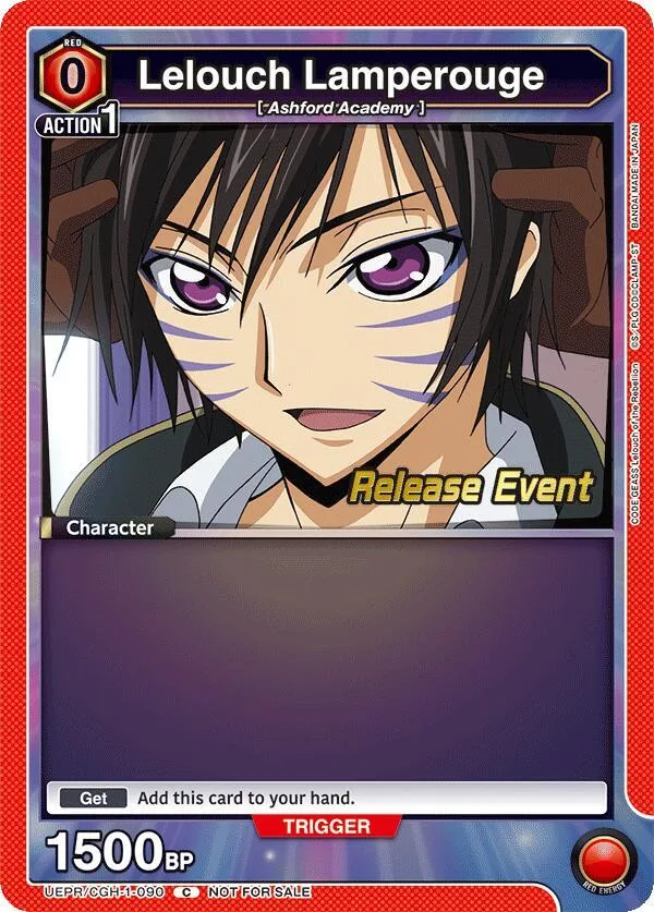 Lelouch Lamperouge (090) card front